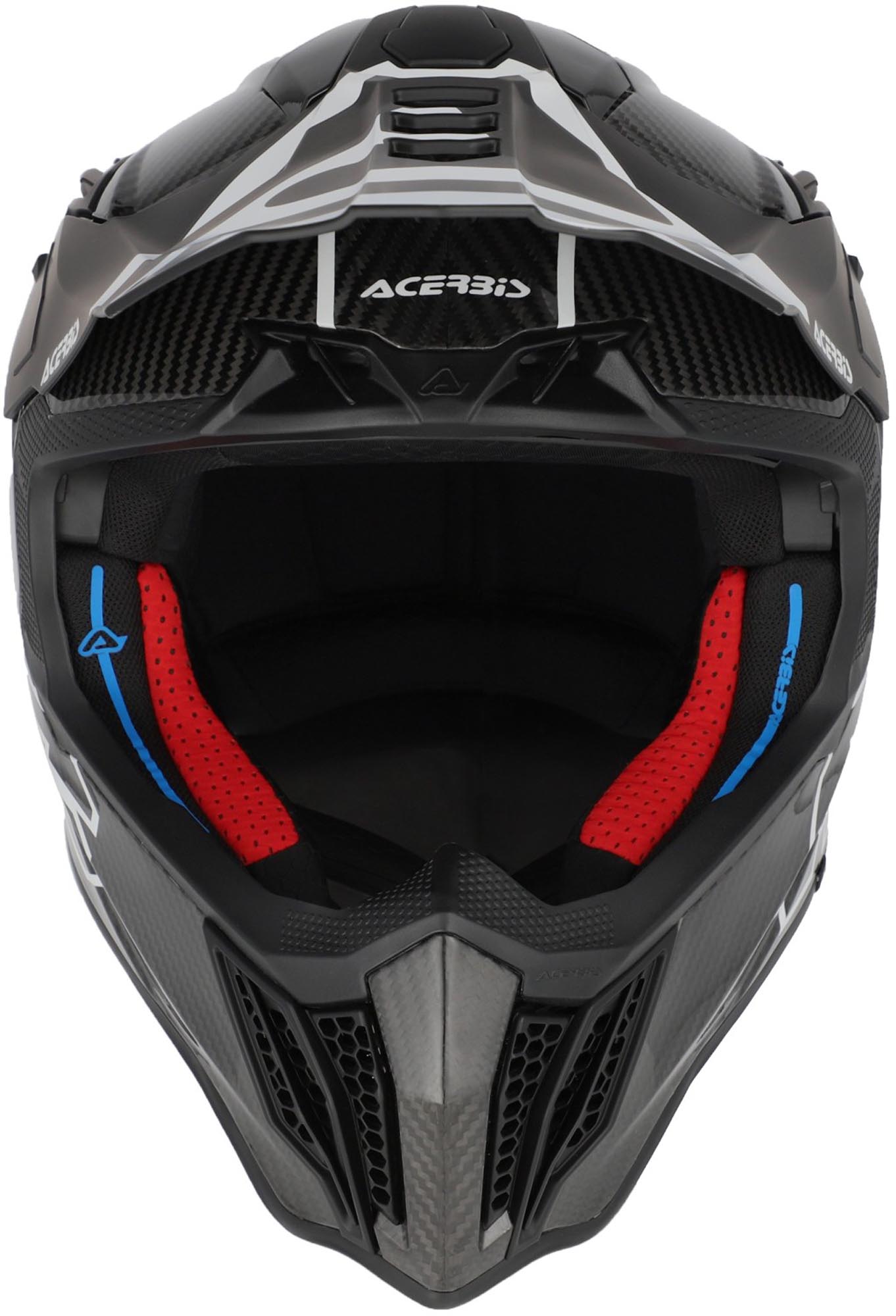 Acerbis Airstrike-C Carbon Motocrosshjälm svart/vitt XS (53/54) Figur 4