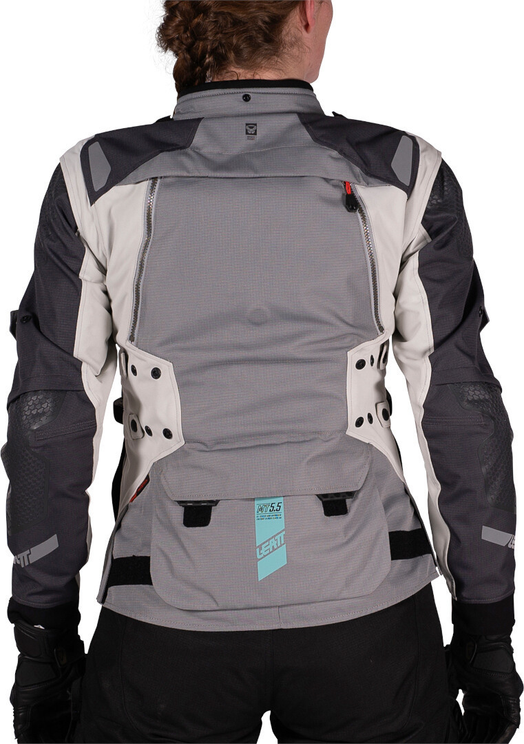 Side view of Leatt ADV Multitour 5.5 Ladies Motorcycle Textile Jacket
