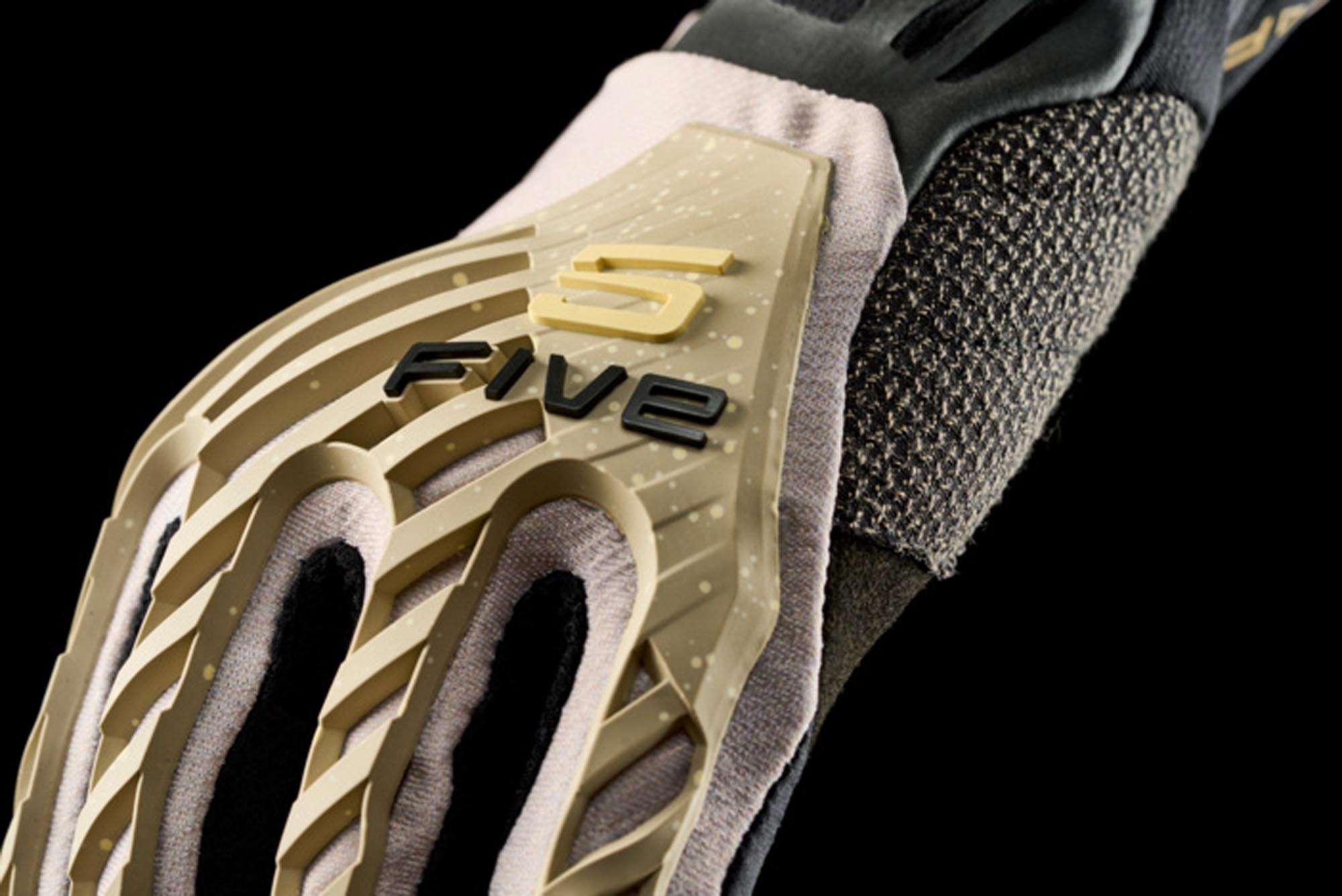 Five TFX5 Damer motorcykelhandskar Beige/svart M Figur 5