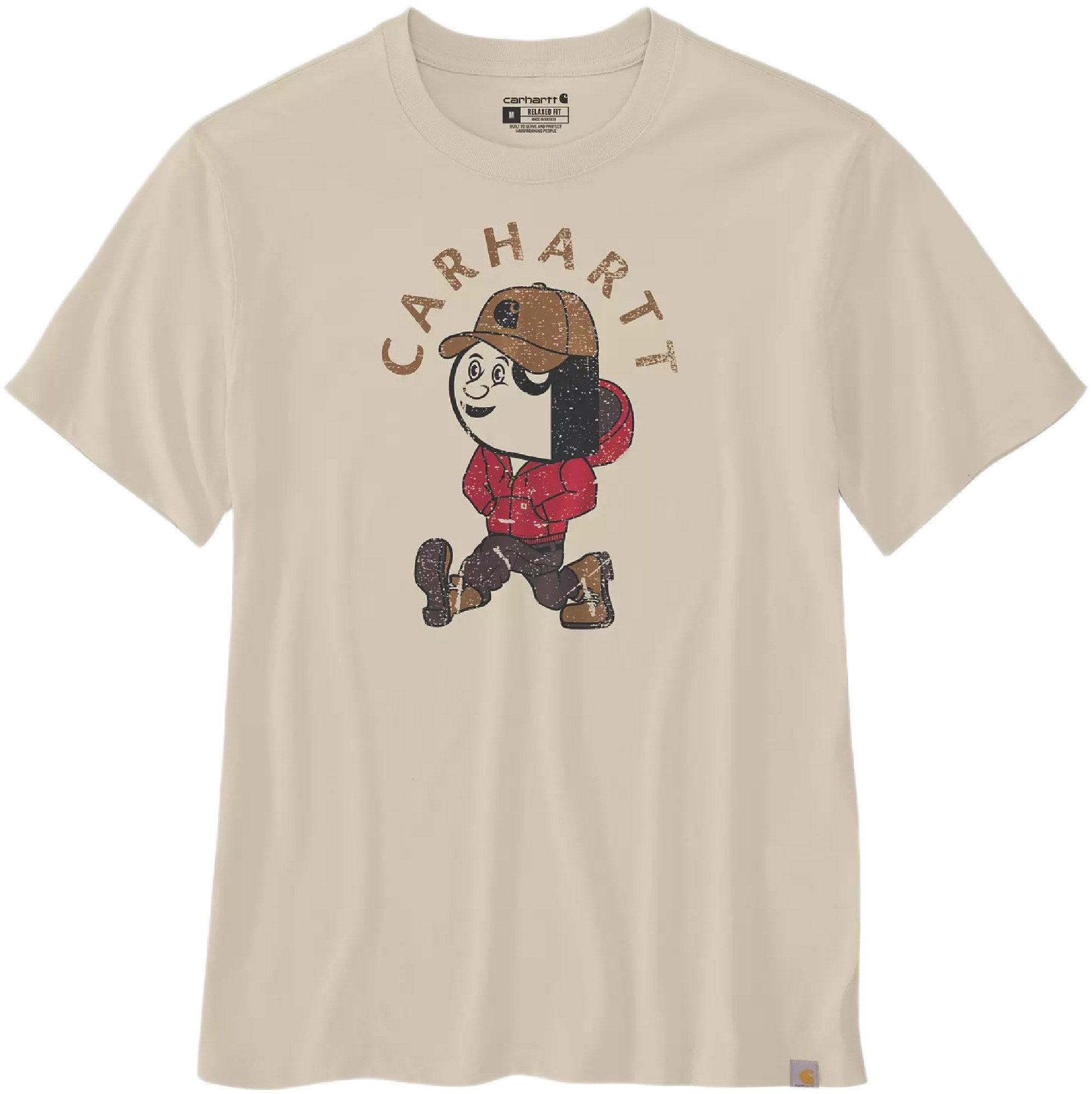 Carhartt Active Jac Graphic T-shirt Cream L Figure 1