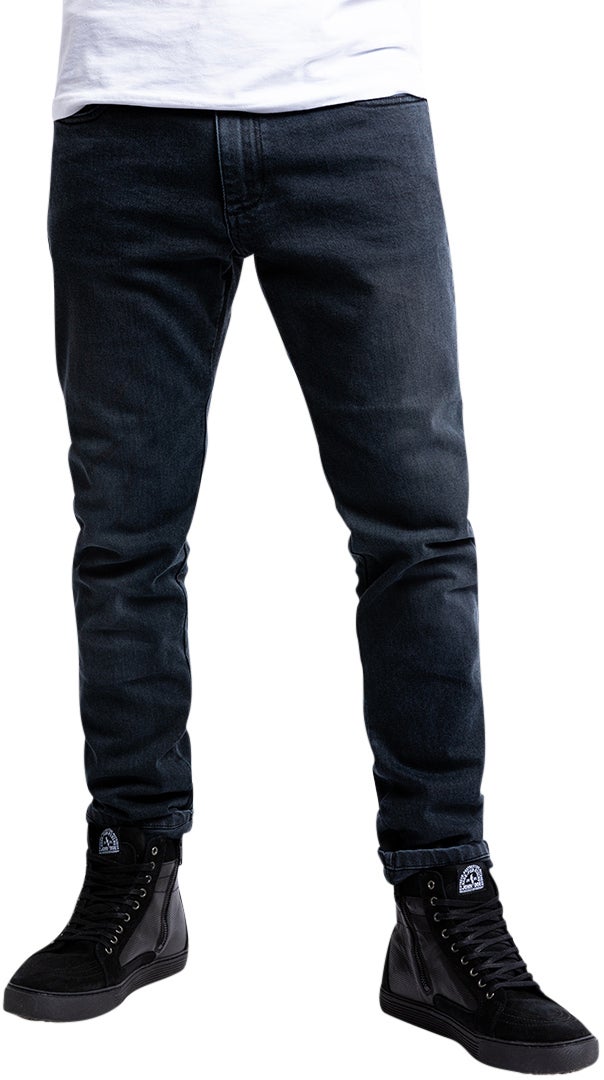 John Doe Pioneer Mono Motorcykel Jeans Sort vask 32 L34 Figur 14