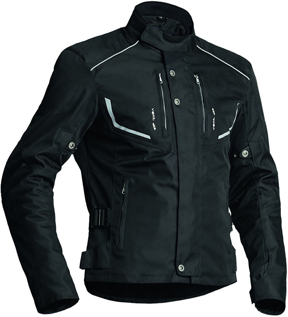 Lindstrands Halden waterproof Ladies Motorcycle Textile Jacket black 48 Figure 1