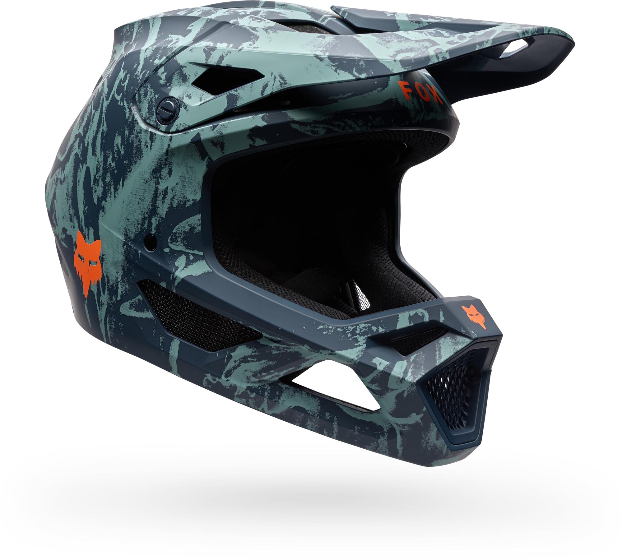 FOX Rampage Image Print Mips Downhill Helmet blue M (57/58) Figure 1