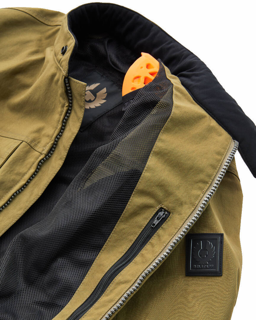 Belstaff Airflow Motorrad Textiljacke oliv M Abbildung 3