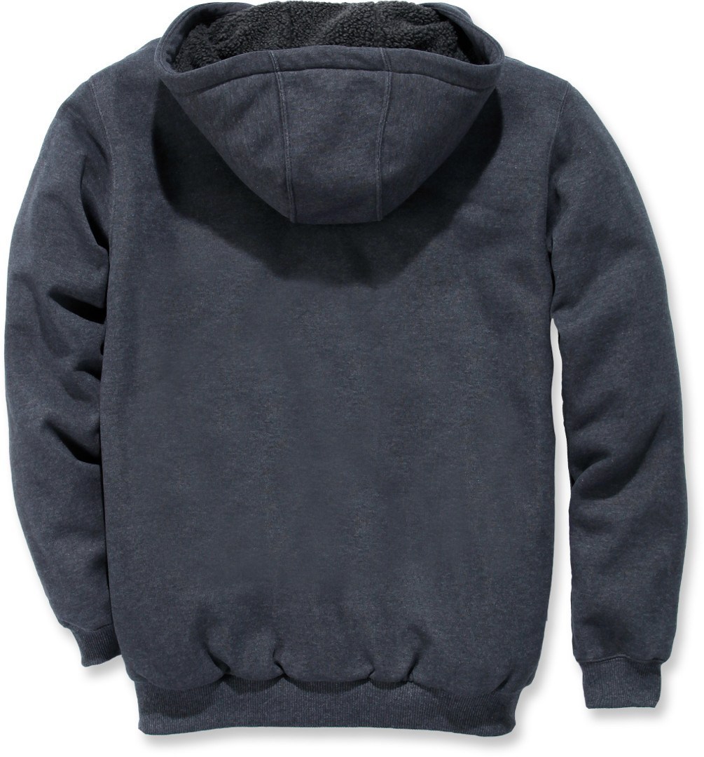 Carhartt Sherpa-Lined Midweight Full-Zip Sweatshirt mørkegrå L Figur 2
