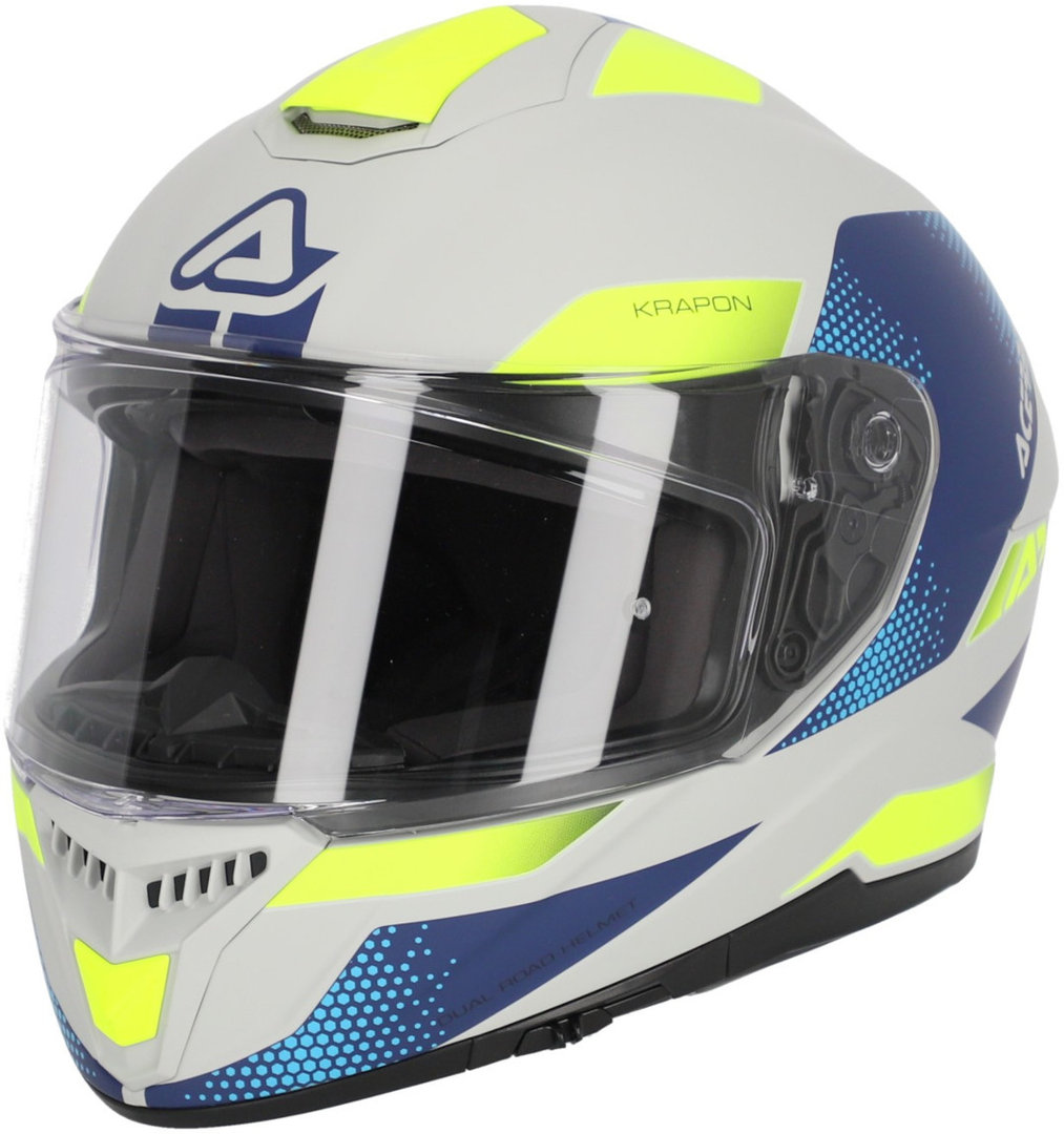 Acerbis Krapon 2024 Casco grigio/blu S (55/56) Figura 1