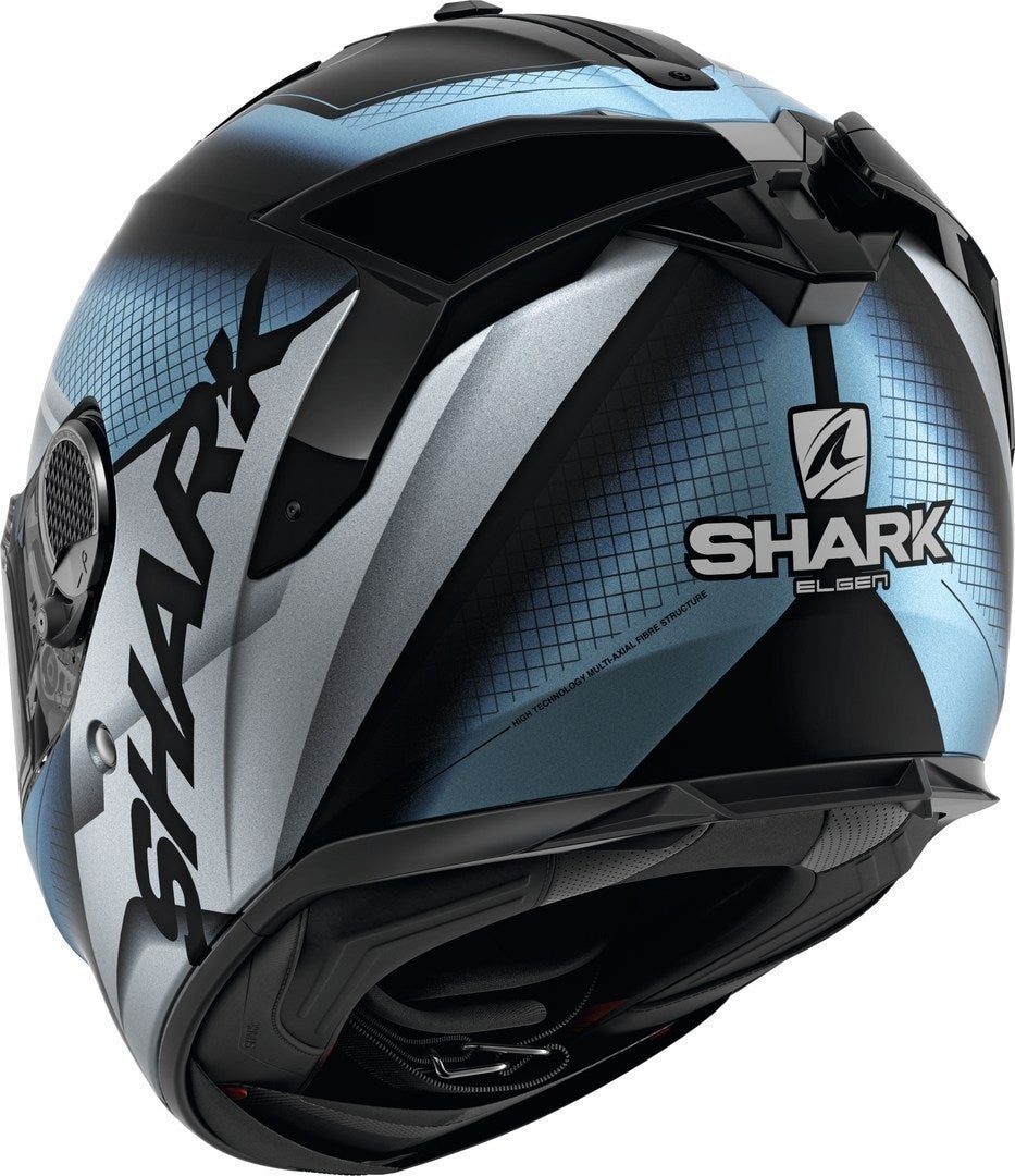 Shark Spartan GT Elgen Casco nero opaco/blu L (59/60) Figura 3