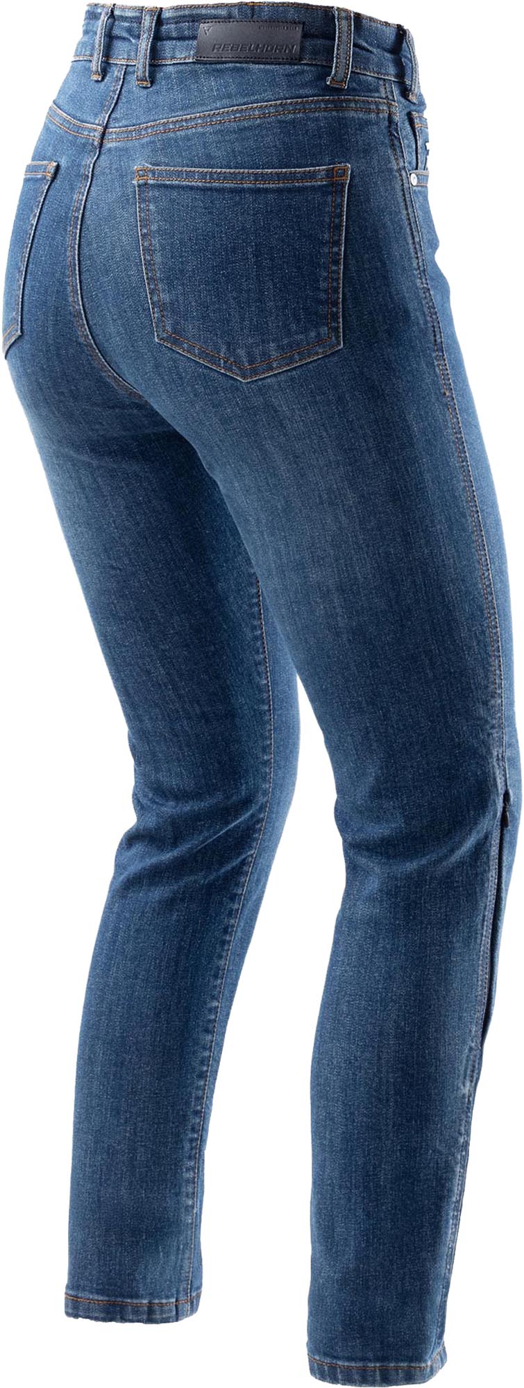 Rebelhorn Classic Damer motorcykeljeans Blå udvasket 36/32 Figur 2