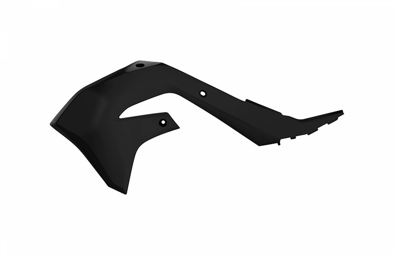 POLISPORT Svarta Kawasaki KX450 kylarventiler Figur 1