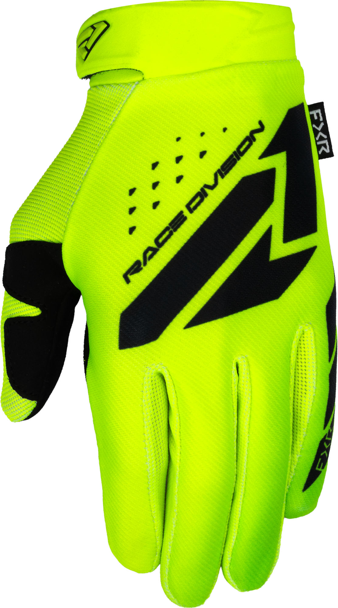 FXR Reflex Motocross Gloves yellow/black M Figure 1