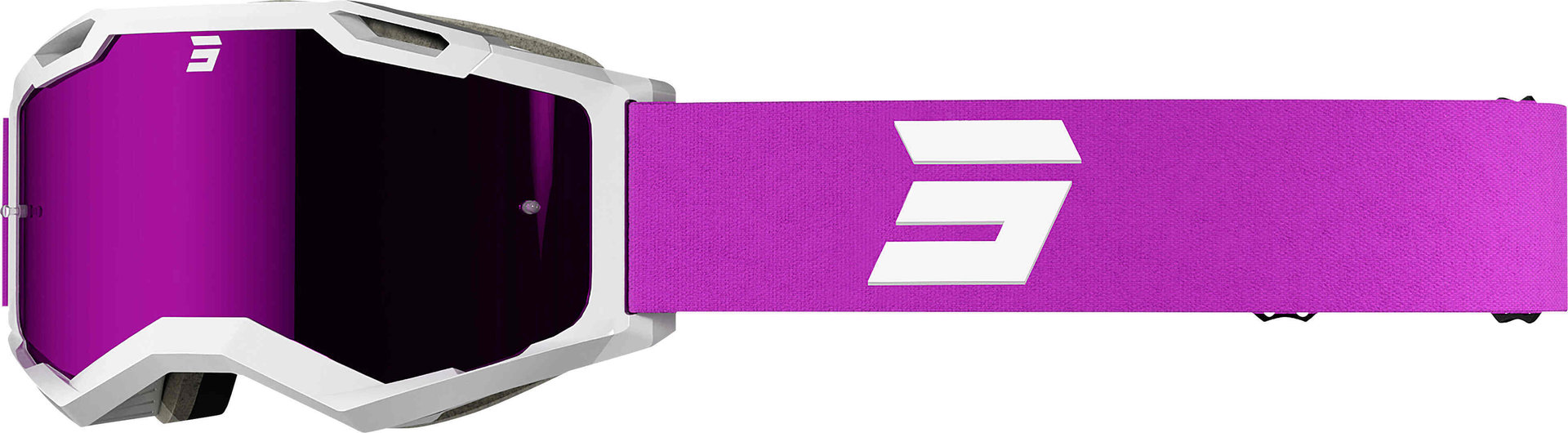 Shot Iris 2.0 Tech Ochelari de motocross Alb/roz Figura 1