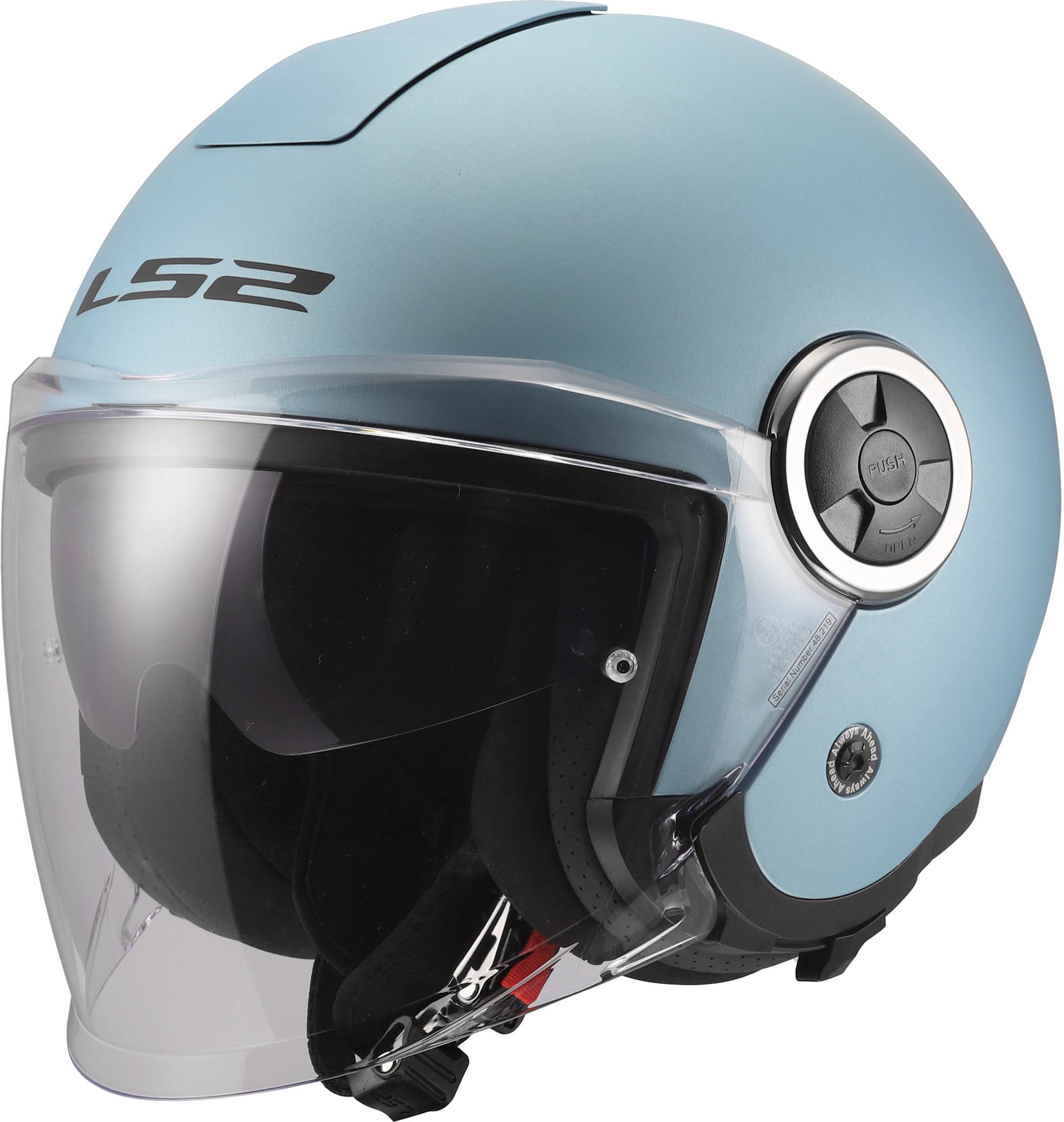 LS2 OF620 Classy Solid Jet Helmet light blue XXL (63/64) Figure 1