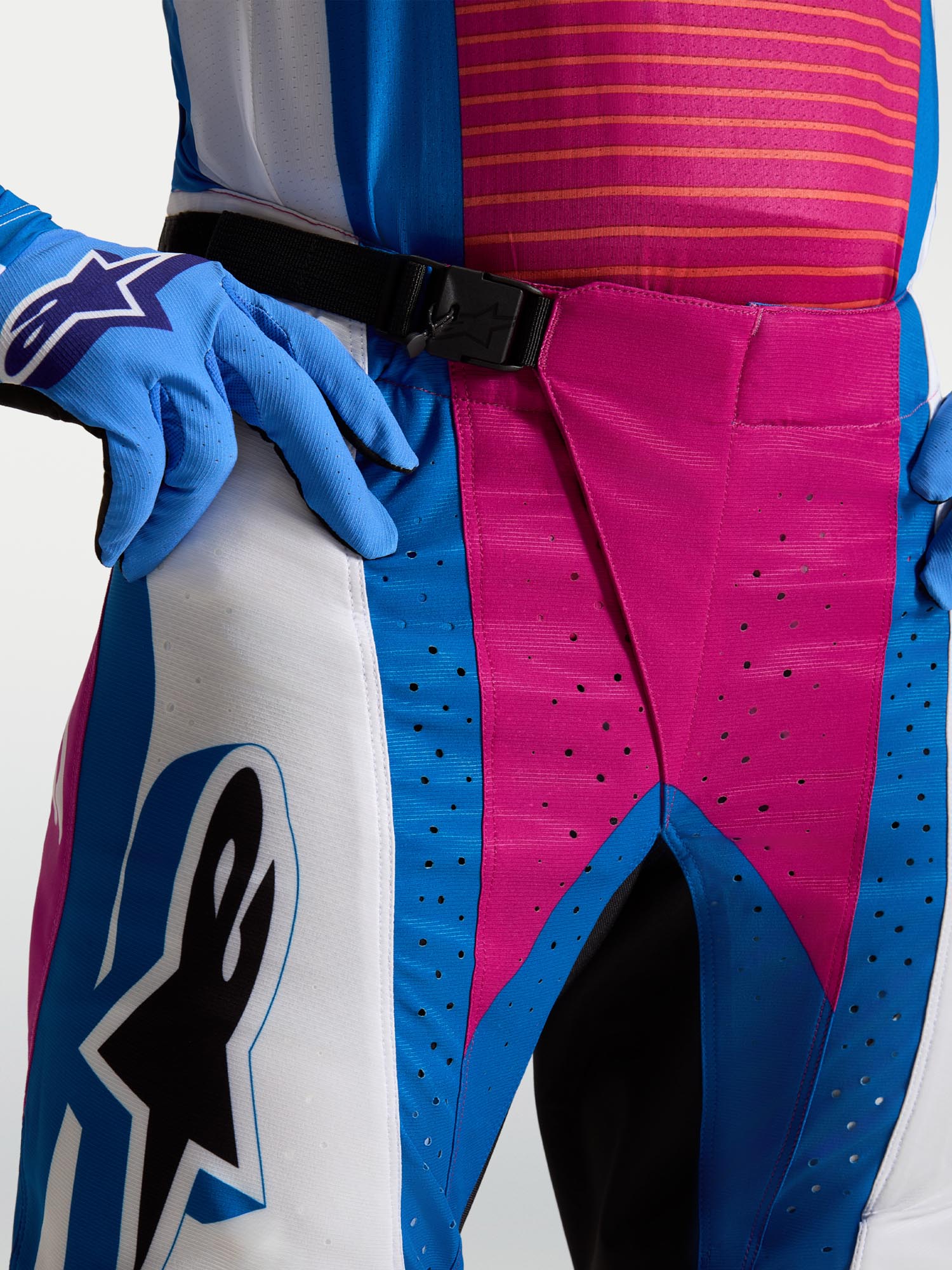 Alpinestars Techstar Maven モトクロスパンツ 黒/白/青/赤 44 図5
