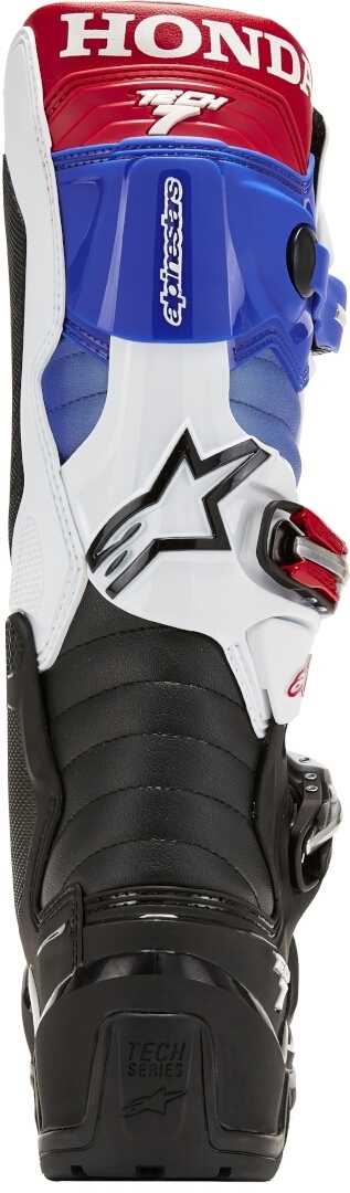 Alpinestars Honda Tech 7 Enduro Drystar vattentäta motocross stövlar svart/vitt/rött/blått 5 (38) Figur 3