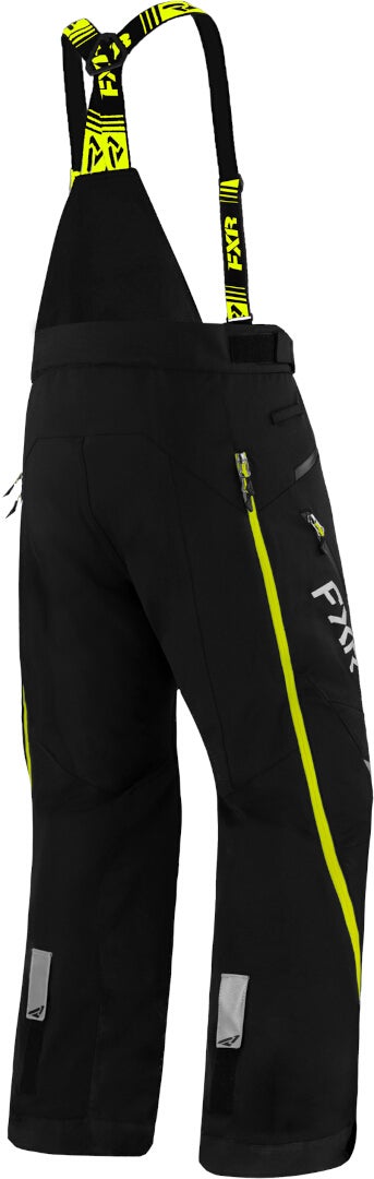 FXR Renegade FX 2023 Snescooter Bib Bukser sort/gul M Figur 2