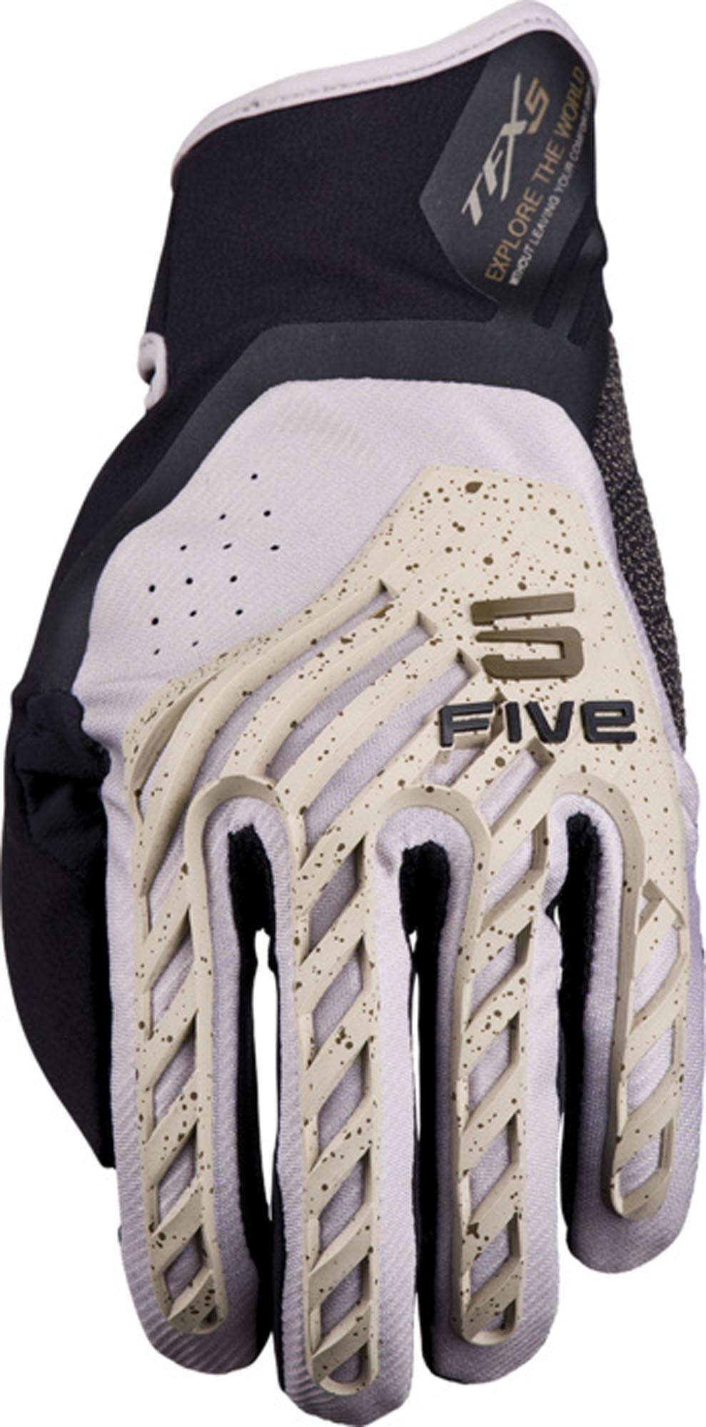 Five TFX5 Motorrad Handschuhe grau/beige XL Abbildung 1