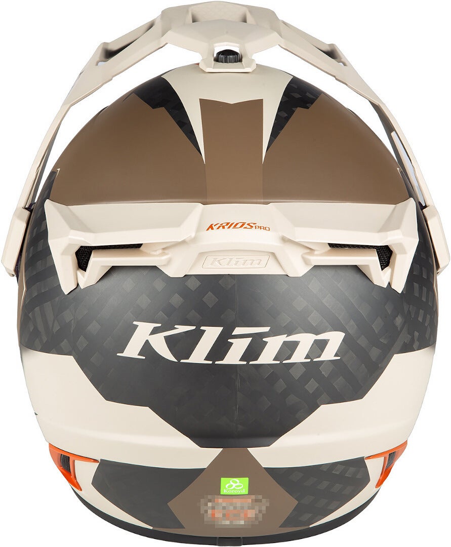 Klim Krios Pro Charger Casco da motocross Marrone opaco L (59/60) Figura 4