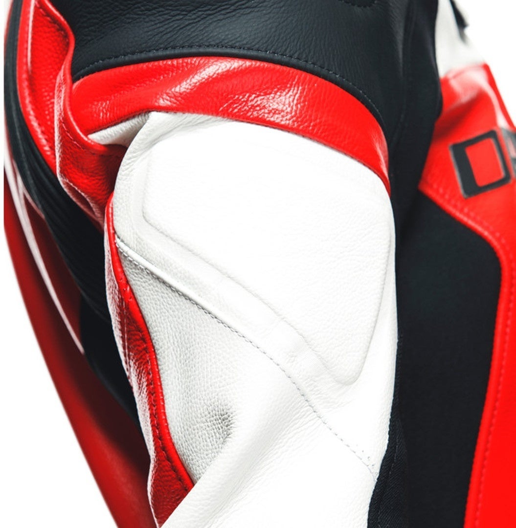 Dainese Mirage Two Piece Ladies Motorcycle Leather Suit black/red/white 52 Figure 12