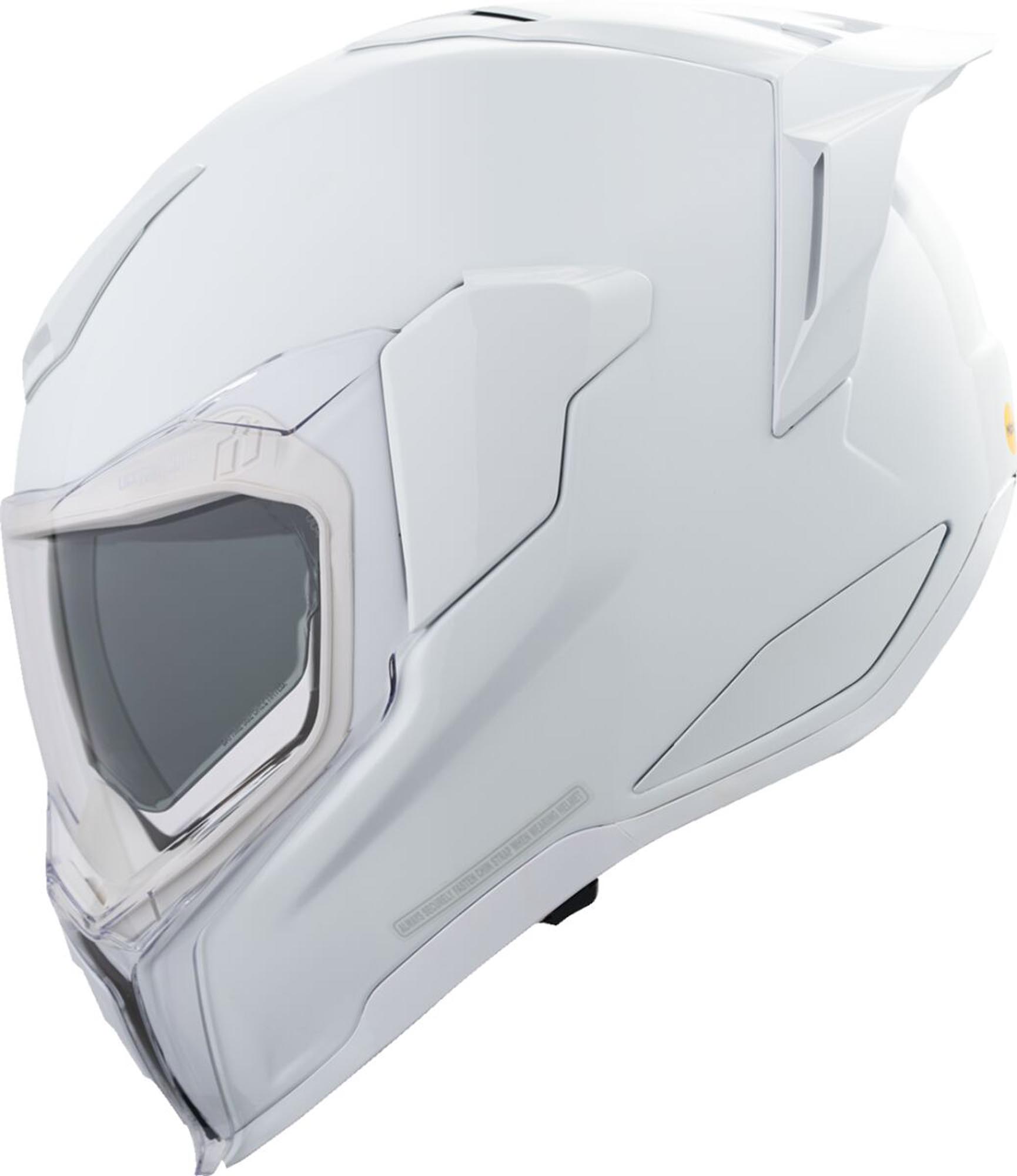 Icon Ultraflite Gloss Helm weiß 3XL Abbildung 2