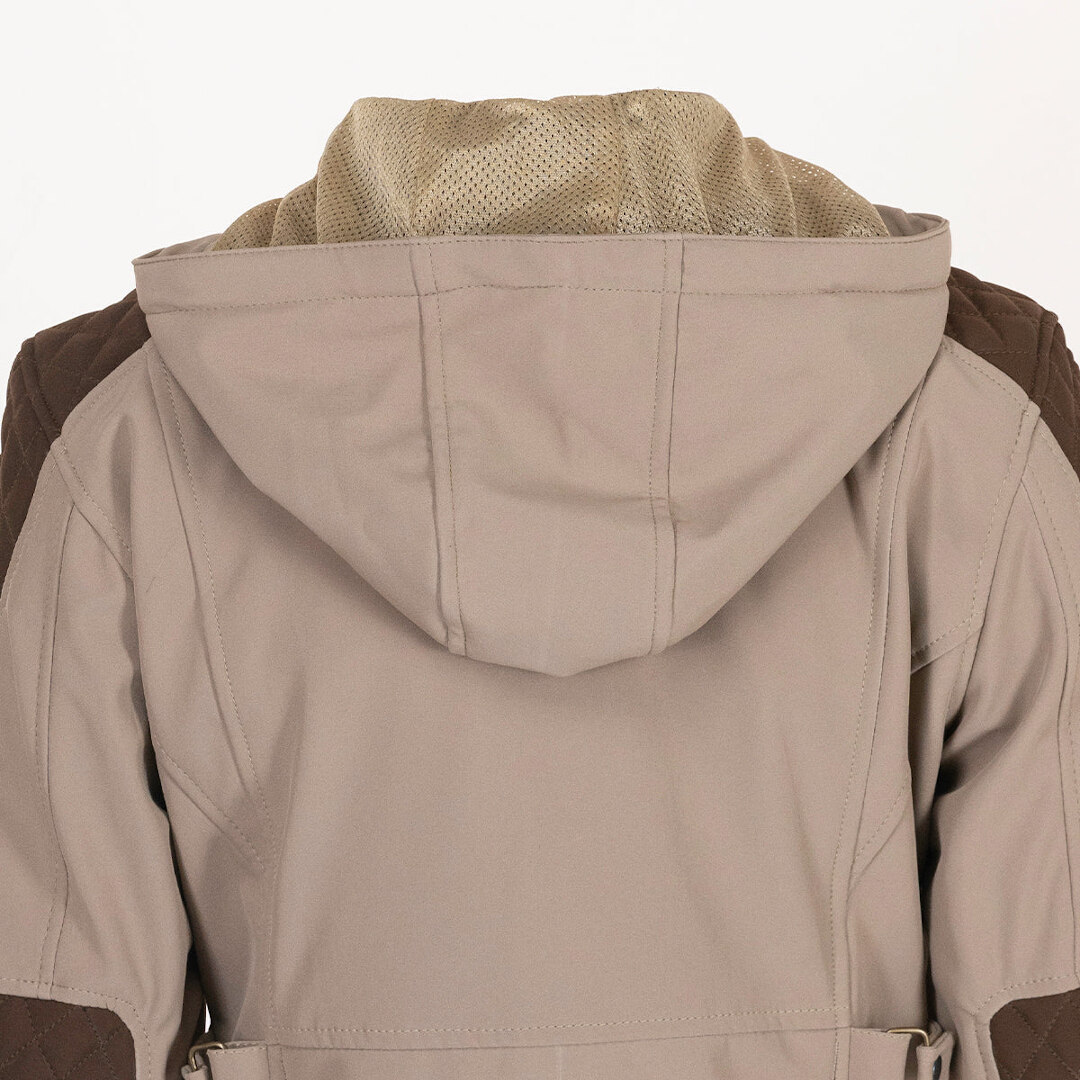 GMS Luna Damen Motorrad Softshell Jacke hellbraun XL Abbildung 5