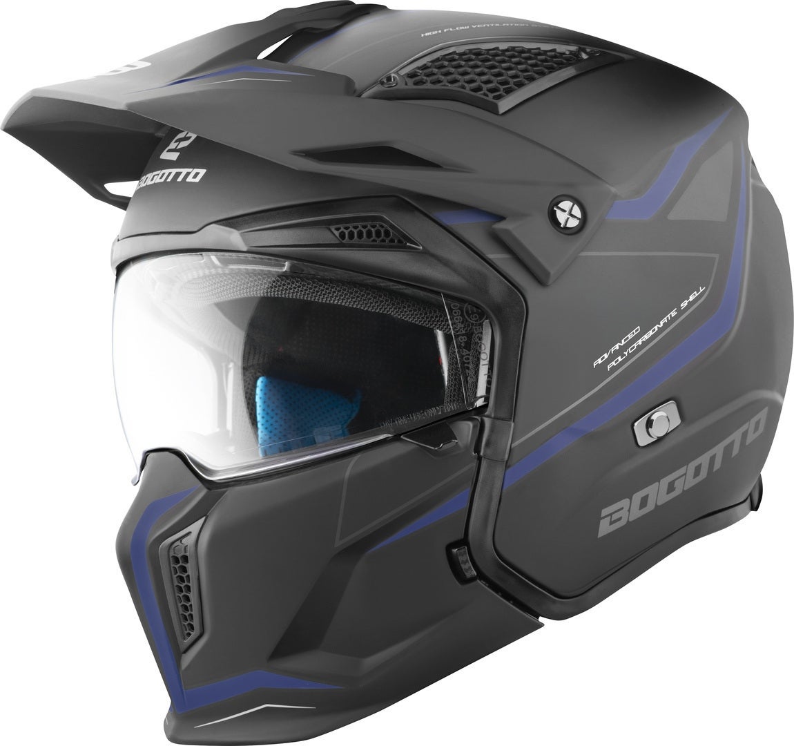 Side view of Bogotto Radic WN-ST 22.06 Helmet