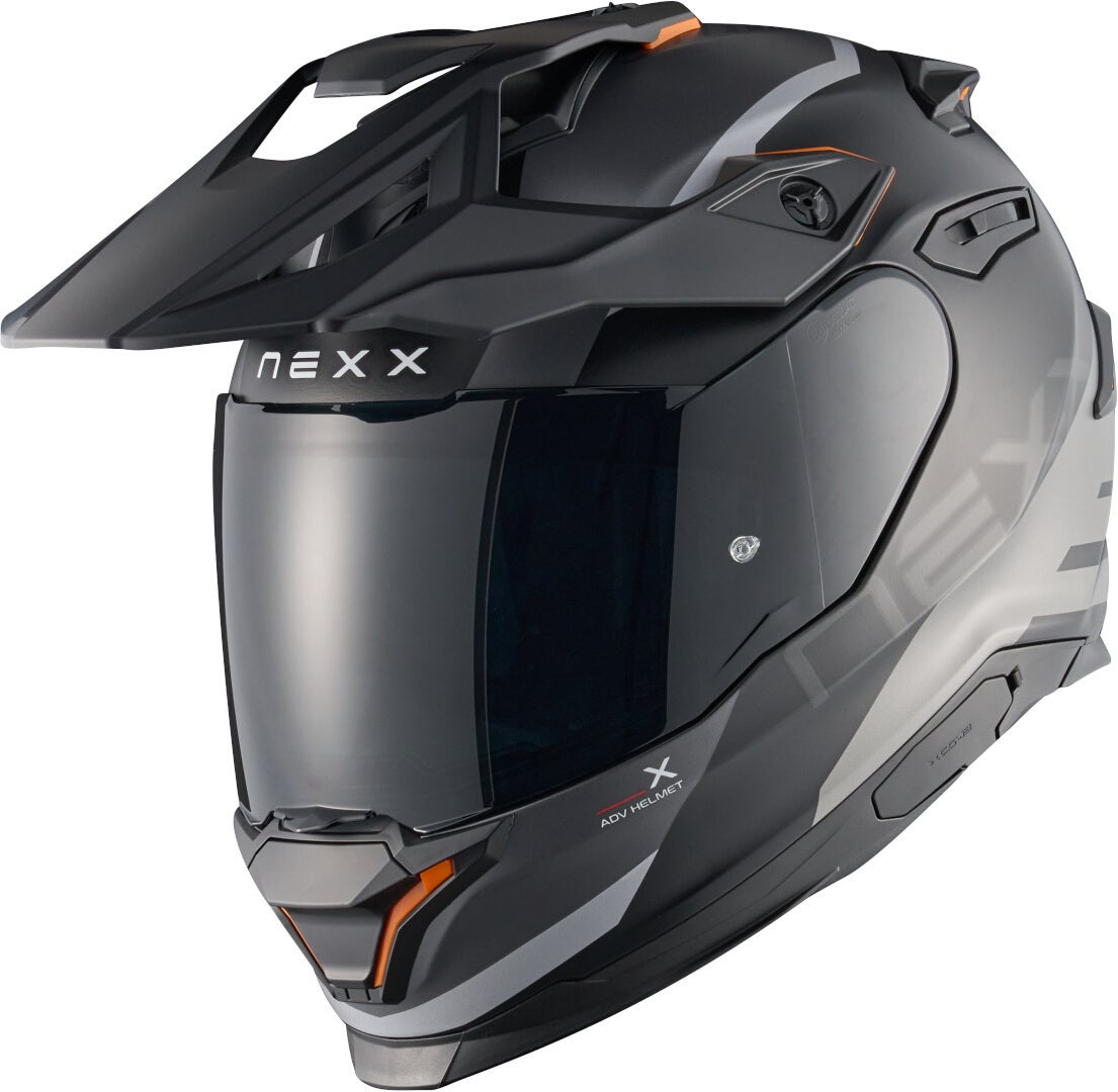 Nexx Y.TRAVL Quest Enduro sisak fekete/szürke matt XXL (63/64) 1. ábra
