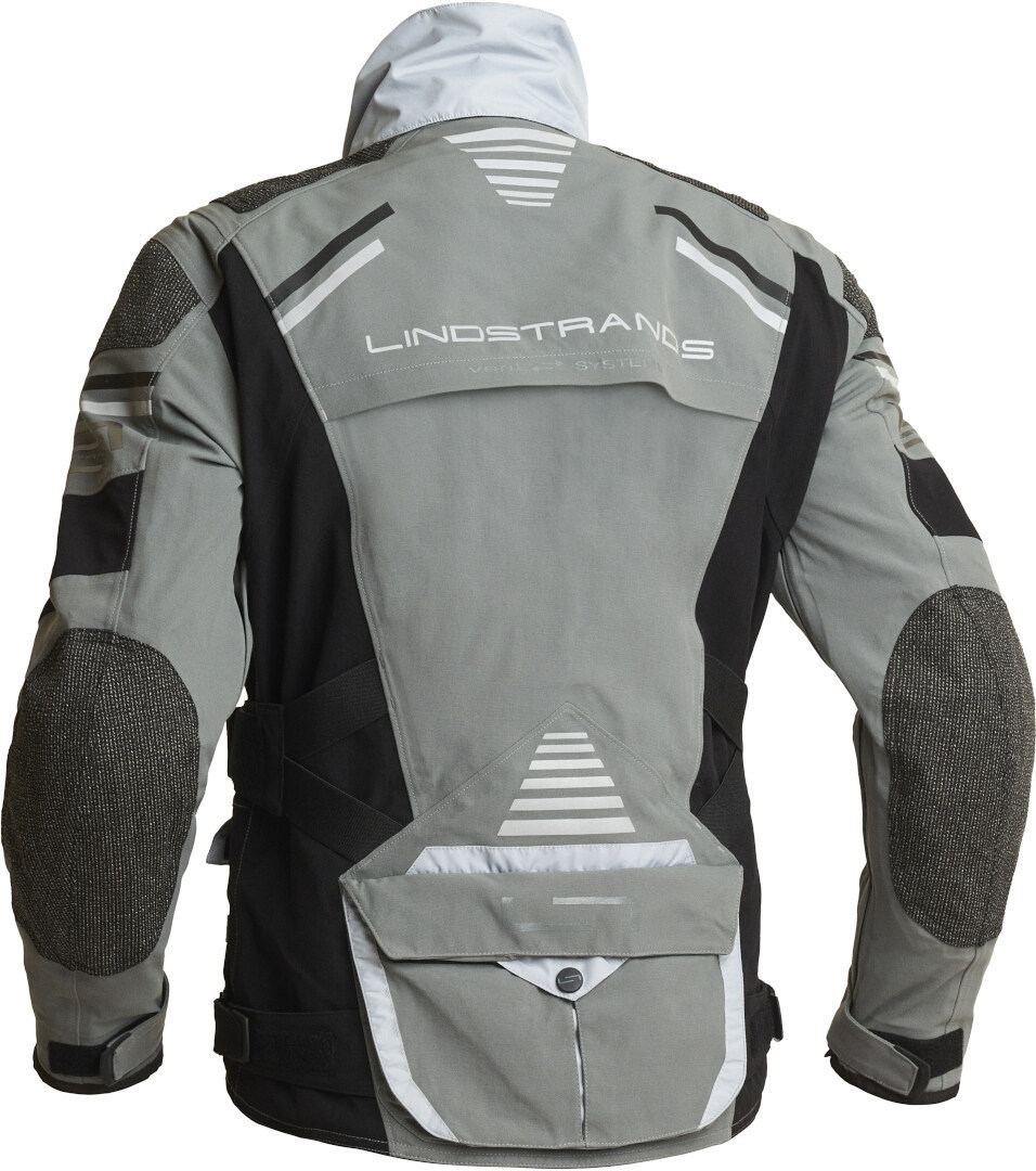 Lindstrands Sunne waterproof Motorcycle Textile Jacket grey/black 64 Figure 4