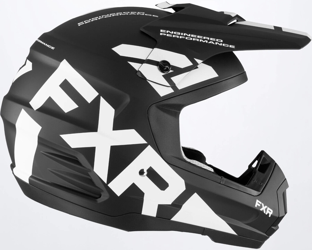 FXR Torque Team Cască de snowmobil alb/negru XS (53/54) Figura 4