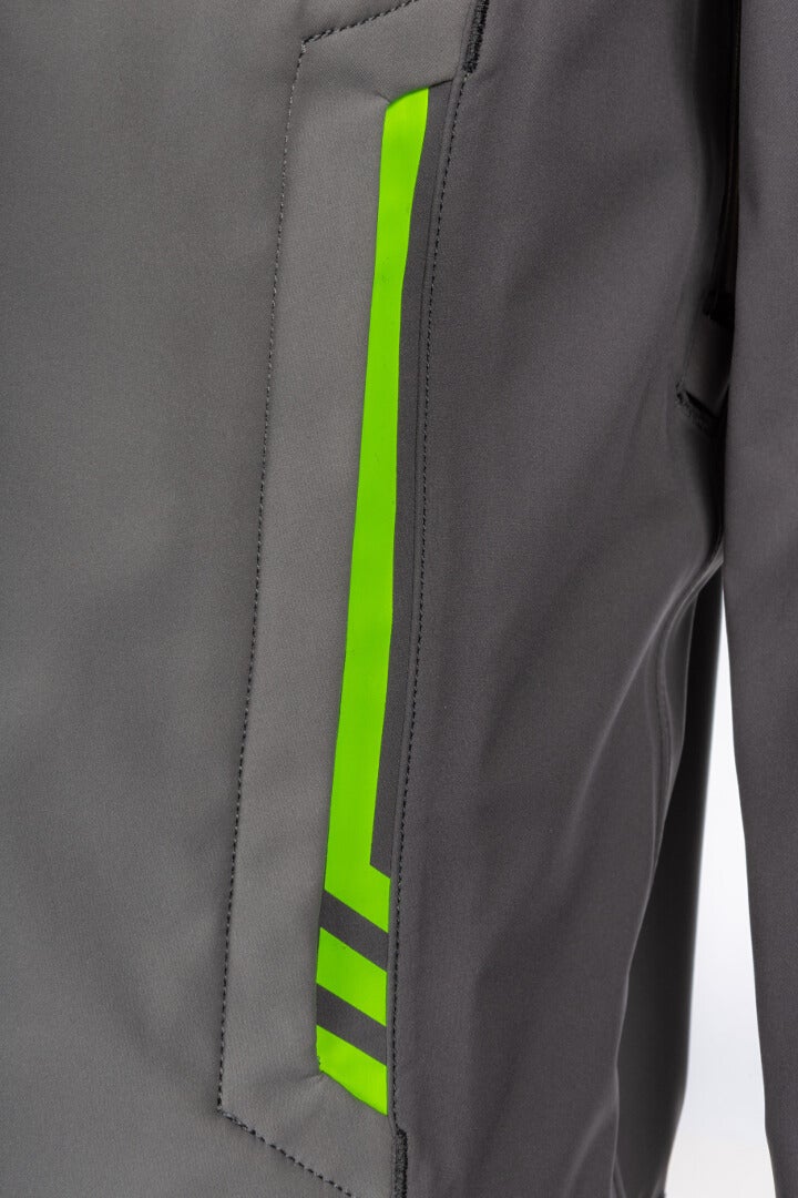 Klim Enduro S4 Motorcycle Textile Jacket grey/green XL Figure 3