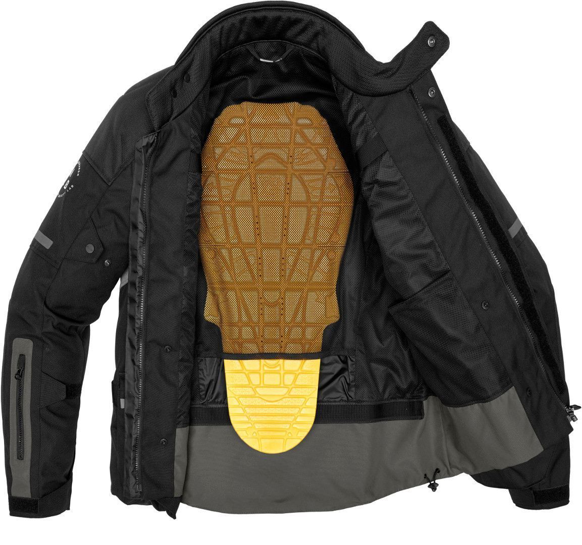Spidi Traveller 3 H2Out Motorcycle Textile Jacket black/grey L Figure 3