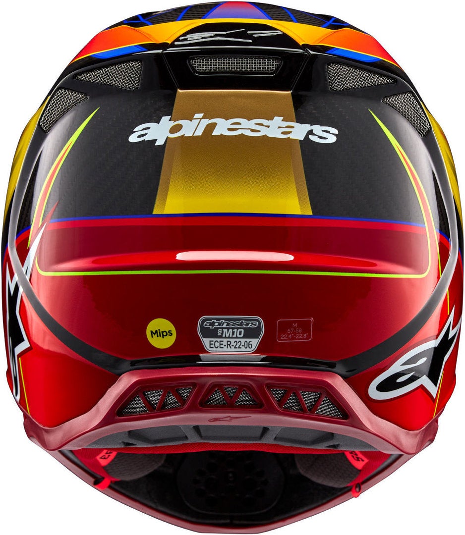 Side view of Alpinestars Supertech S-M10 Era 2024 Motocross Helmet