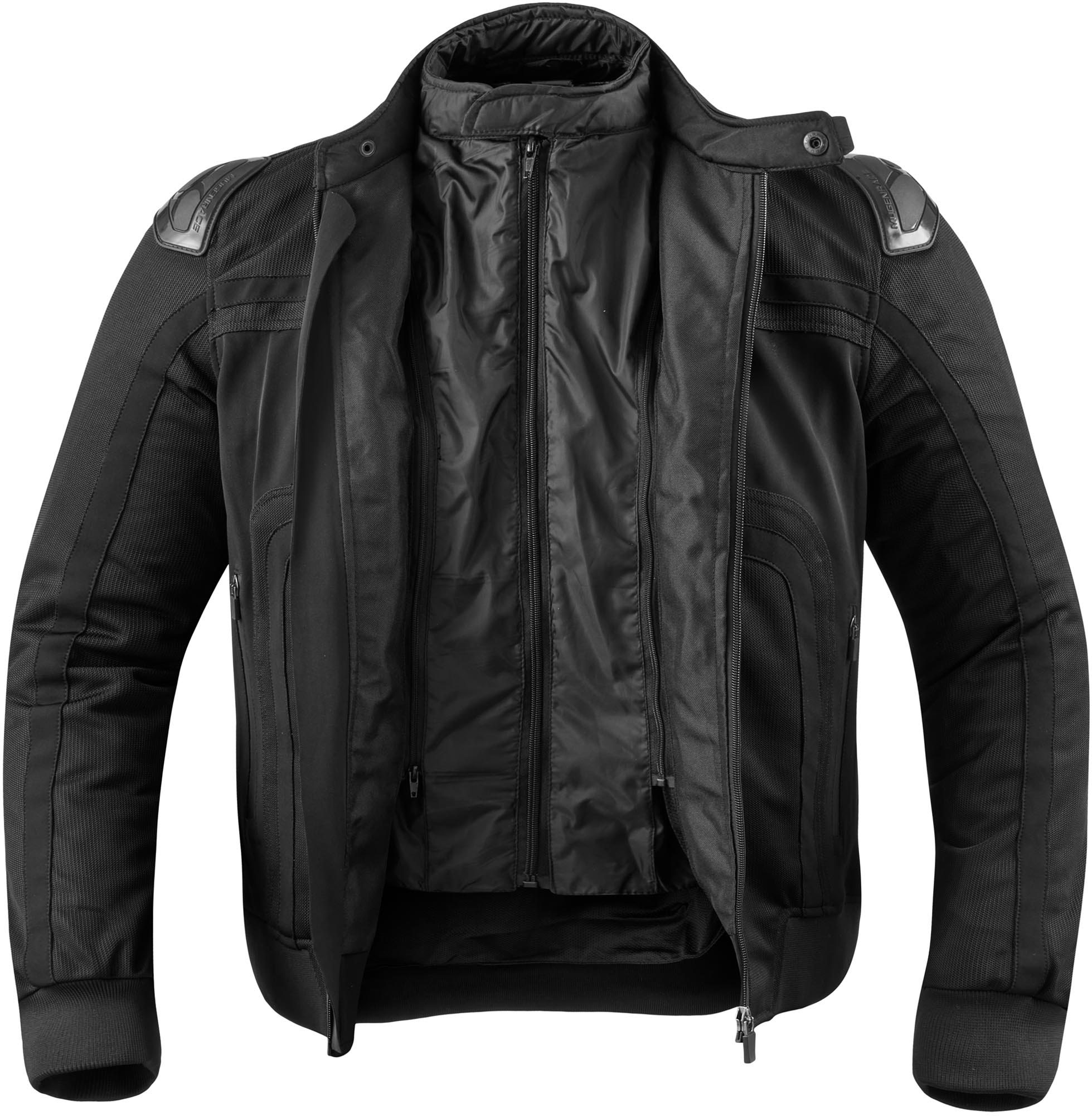 Side view of MUGENRACE Tabu waterproof Motorcycle Textile Jacket