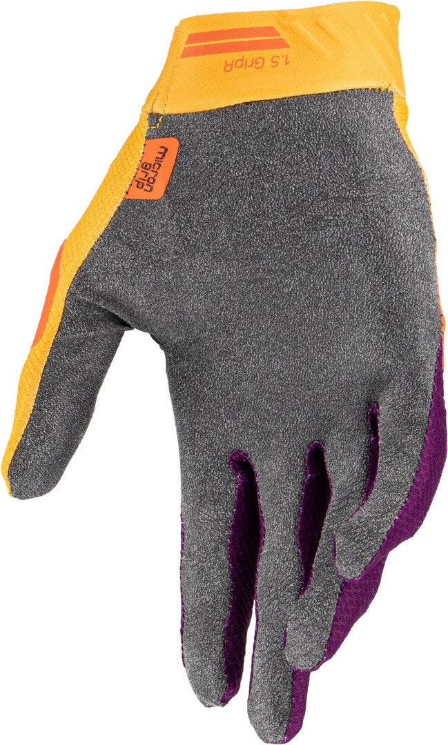 Leatt 1.5 GripR Motocross Handsker violet/gul L Figur 2