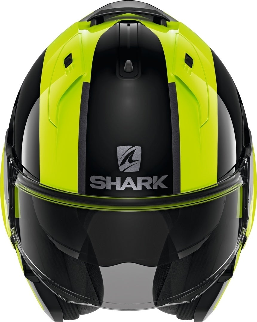 Shark Evo-ES Endless Hjelm sort/gul XL (61/62) Figur 6