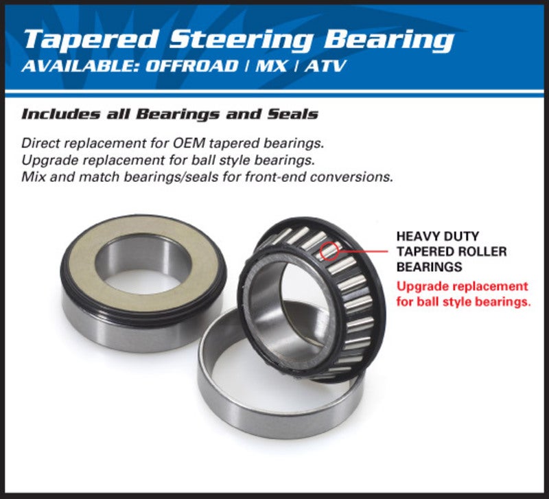 All Balls Steering Shaft Bearing Kit Figure 2