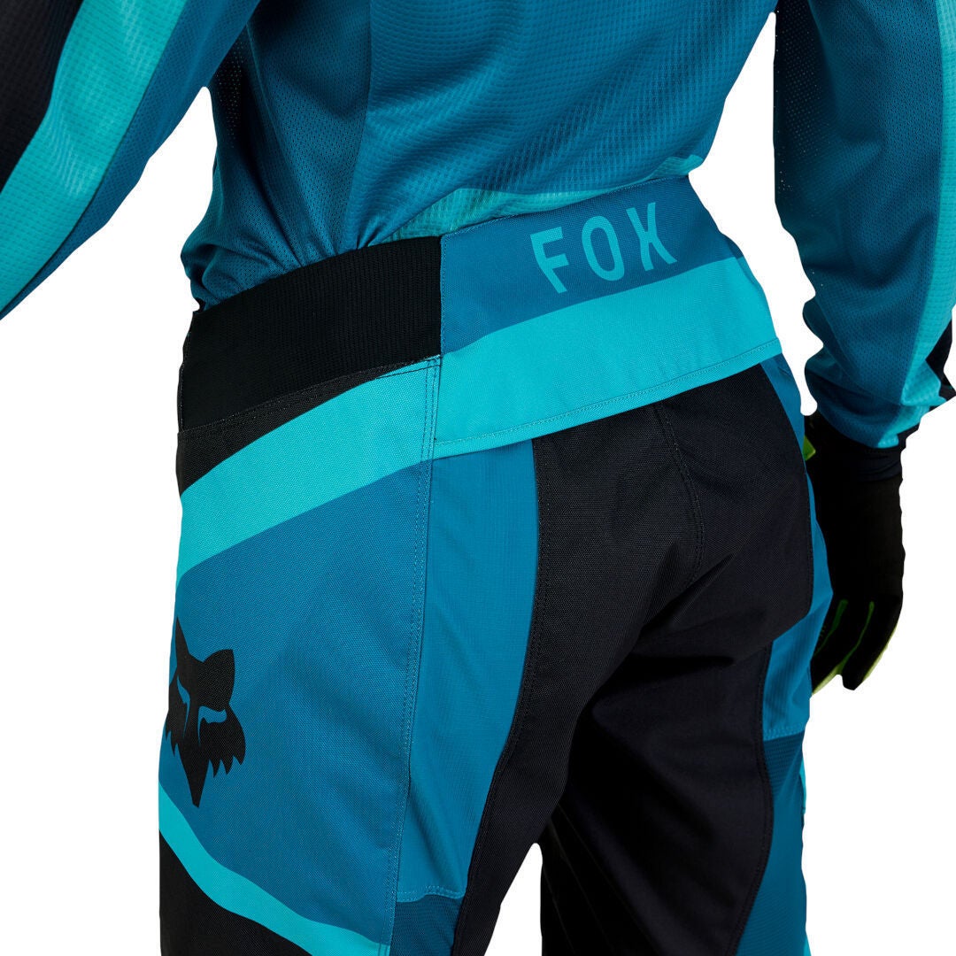FOX 180 Ballast Pantaloni Motocross Donna nero/blu 4 Figura 8