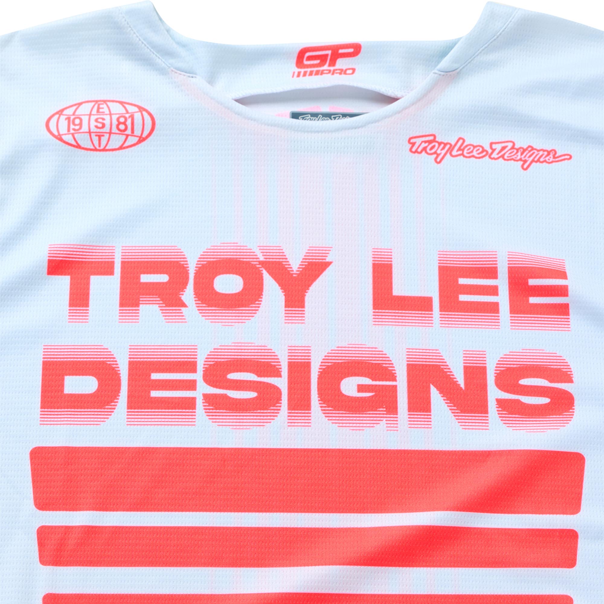 Troy Lee Designs GP Pro Segment Motokrosový dres šedá/červená XL Obrázek 3