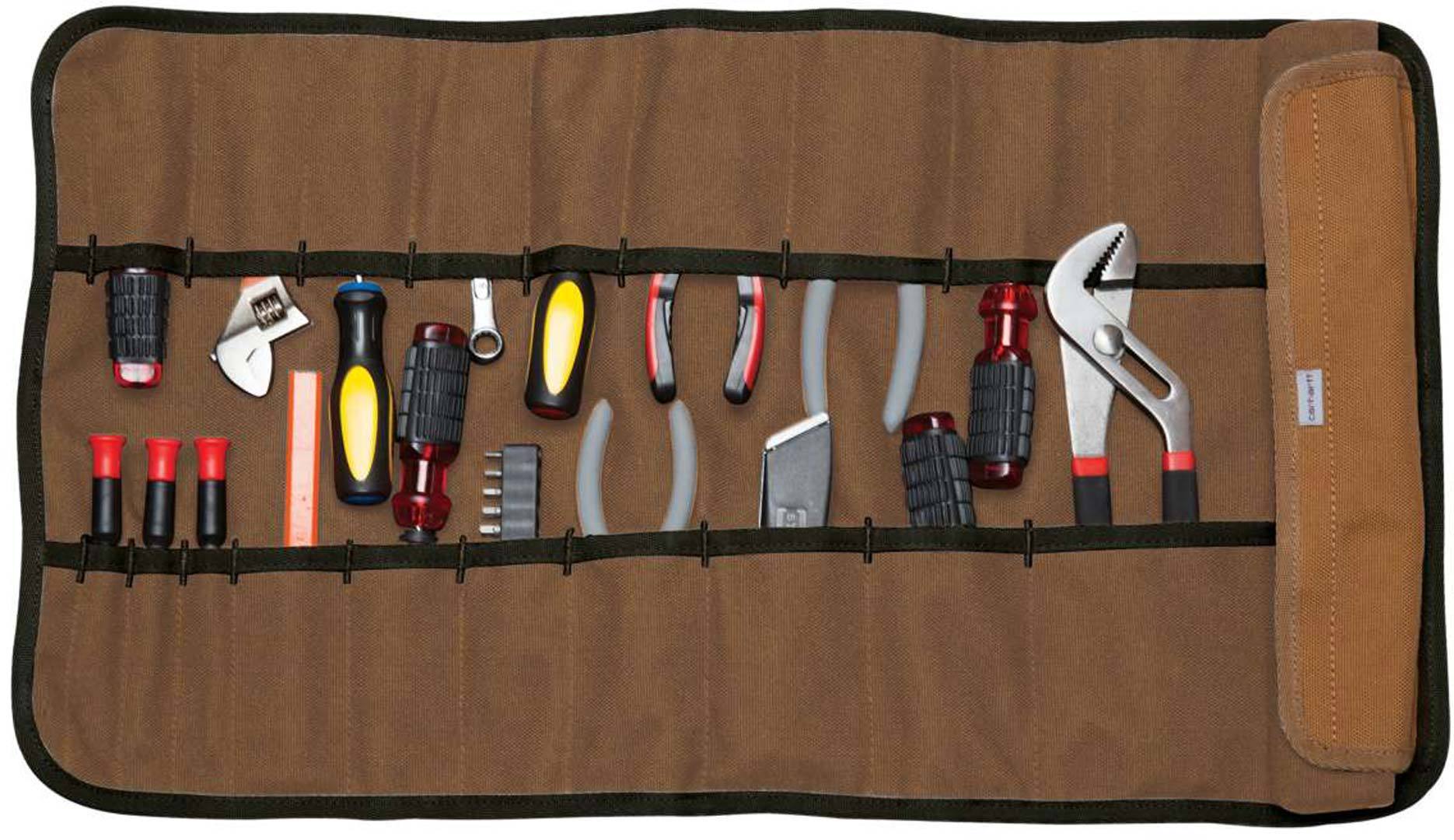Carhartt 18 Pocket Utility Roll Saco de ferramentas marrom Figura 2