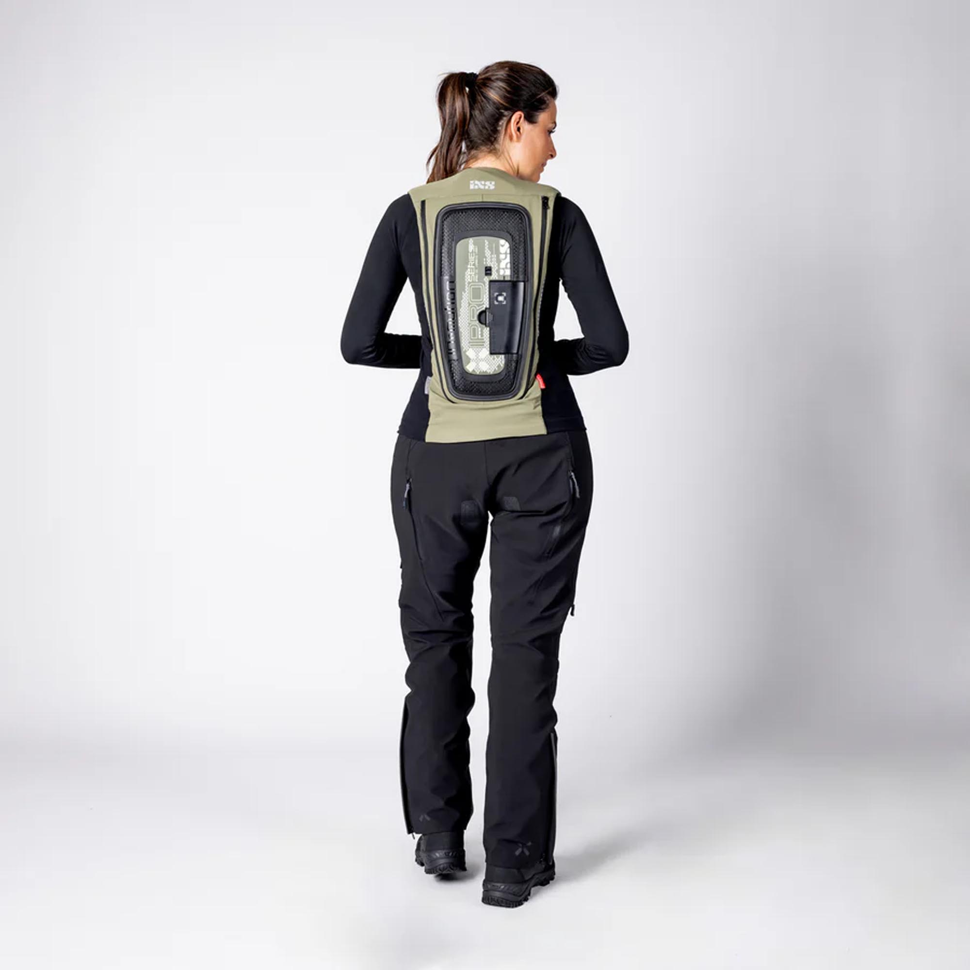 IXS IPRO 1.0 Vestă cu airbag măsliniu/verde S/M Figura 7