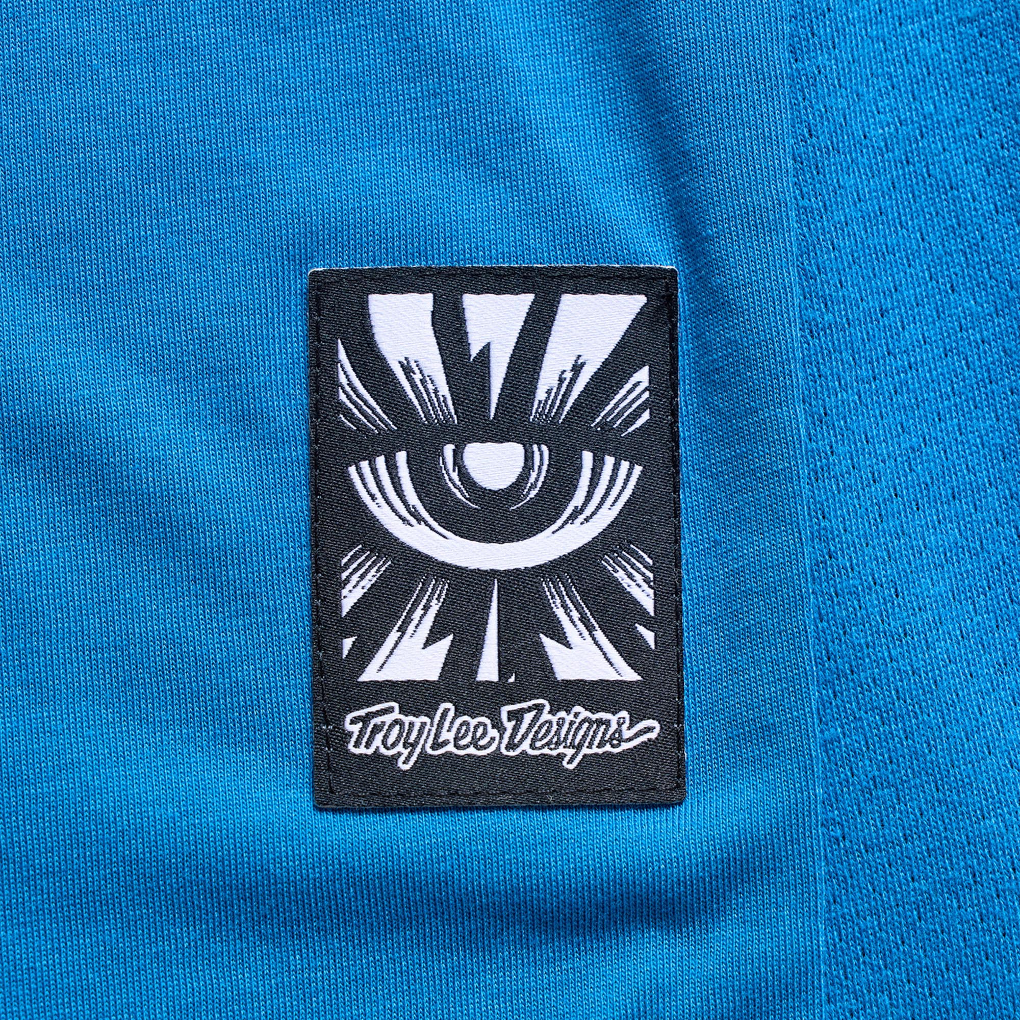 Side view of Troy Lee Designs Skyline Ride One Eye Youth Bicycle Jersey