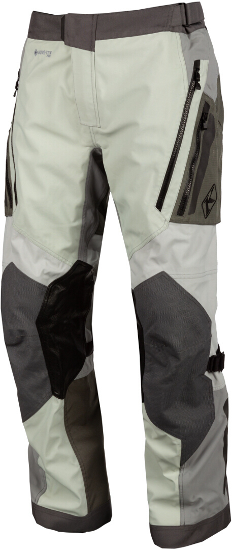 Klim Badlands Pro Motorrad Textilhose hellgrau Lang 36 Abbildung 1
