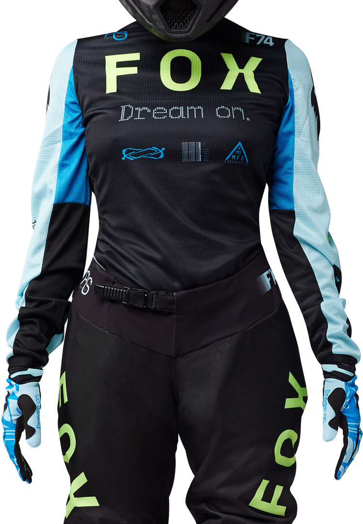 FOX 180 Race Spec Tricou feminin de motocross negru XL Figura 3