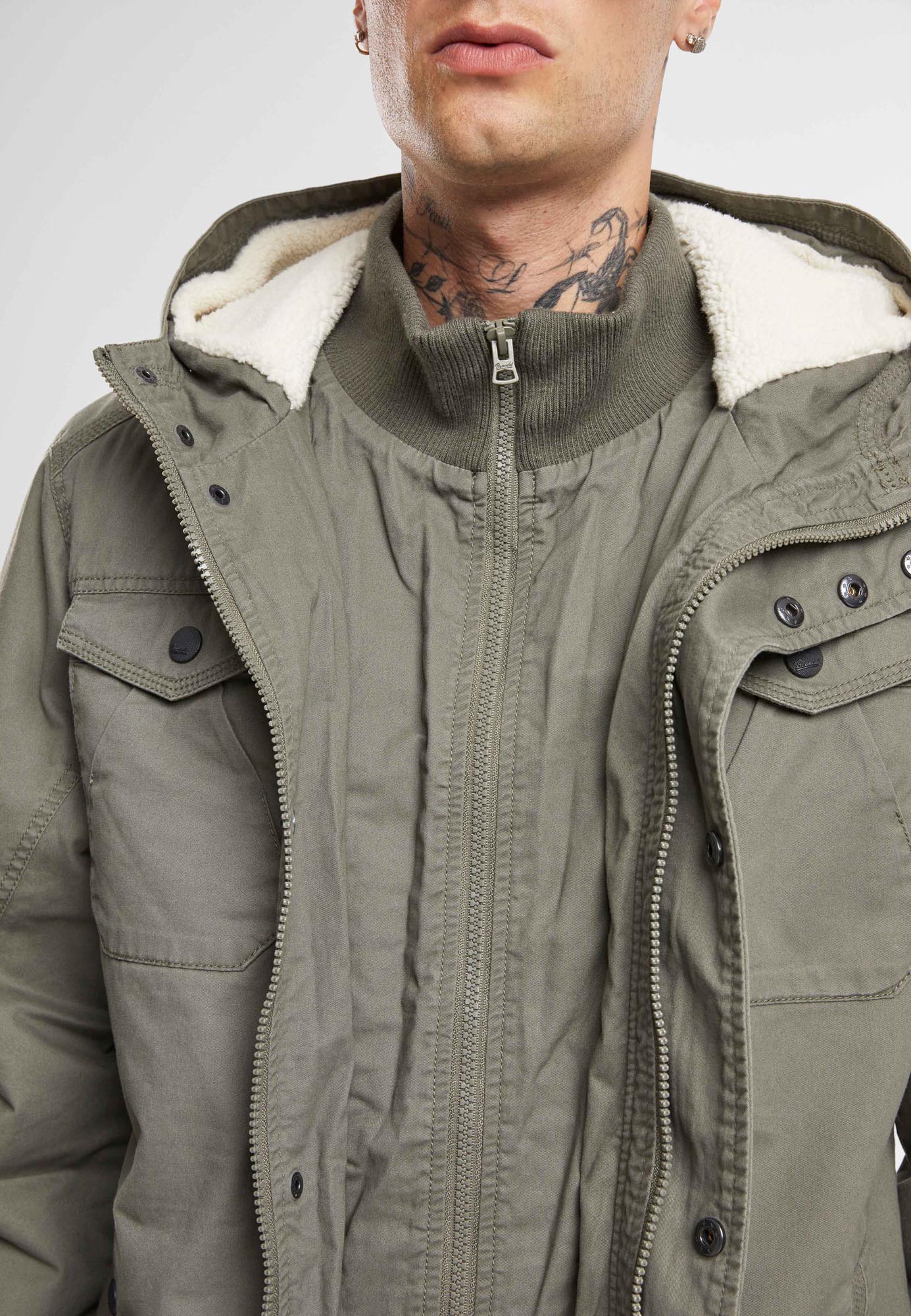 Brandit Meadow Chaqueta oliva M Figura 7