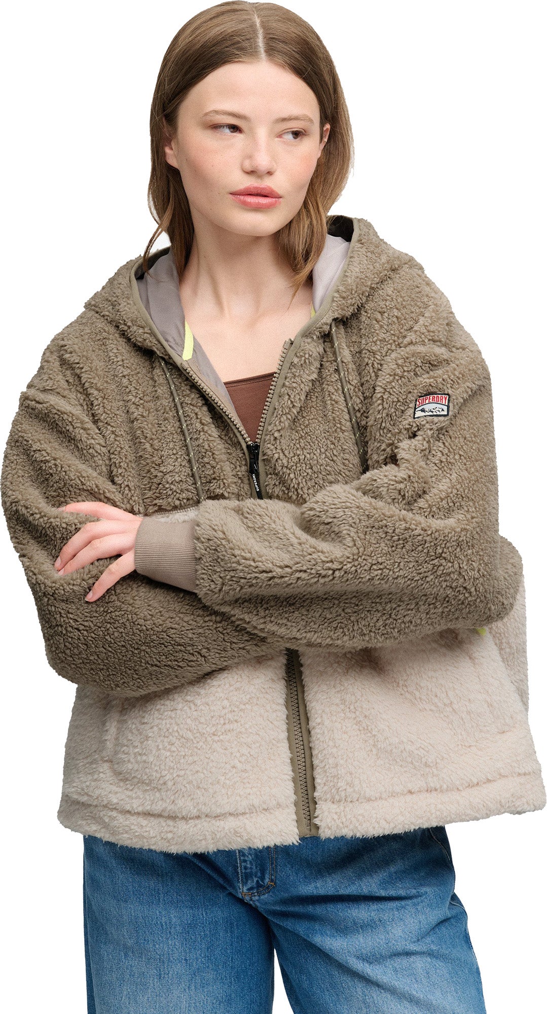 Superdry & Co Damer med glidelåshettegenser M Figur 3