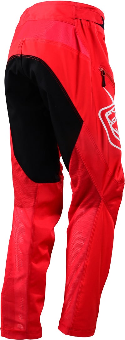 Troy Lee Designs Sprint Jeugd Fietsbroek Rood 26 Figuur 2