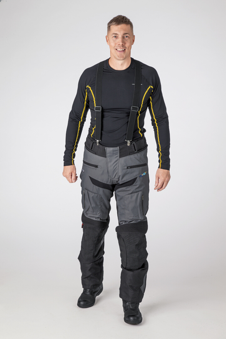 Lindstrands Myrtorp waterproof Motorcycle Textile Pants 58 L33 Figure 3