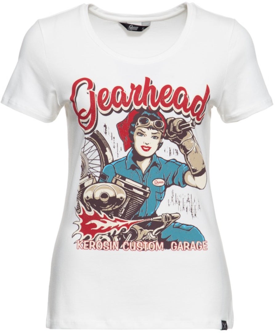Queen Kerosin Gearhead T-shirt dames S Figure 1