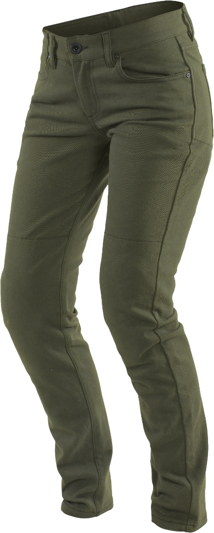 Dainese Classic Slim Pantaloni tessili da donna Verde 36 Figura 1