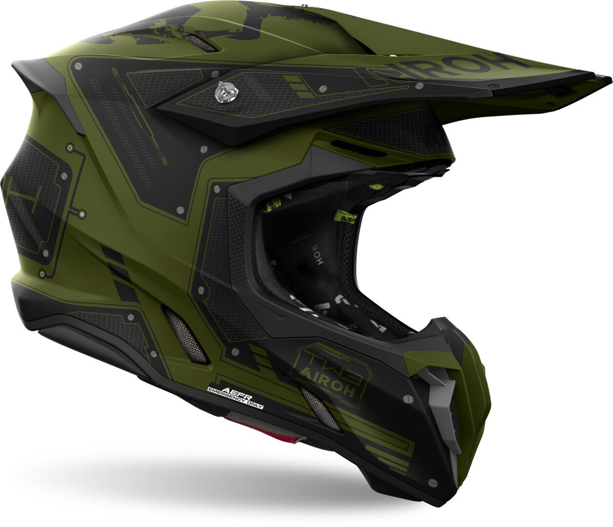 Airoh Twist 3 Military Casco da motocross S (55/56) Figura 2