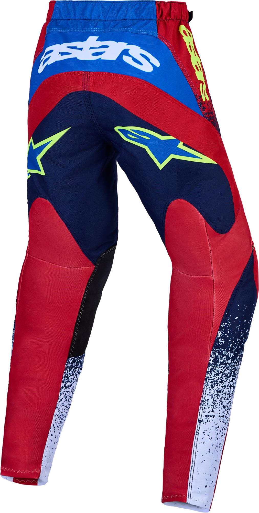 Alpinestars Fluid Drag Calças de Motocross Juvenil azul/vermelho/branco 22 Figura 2